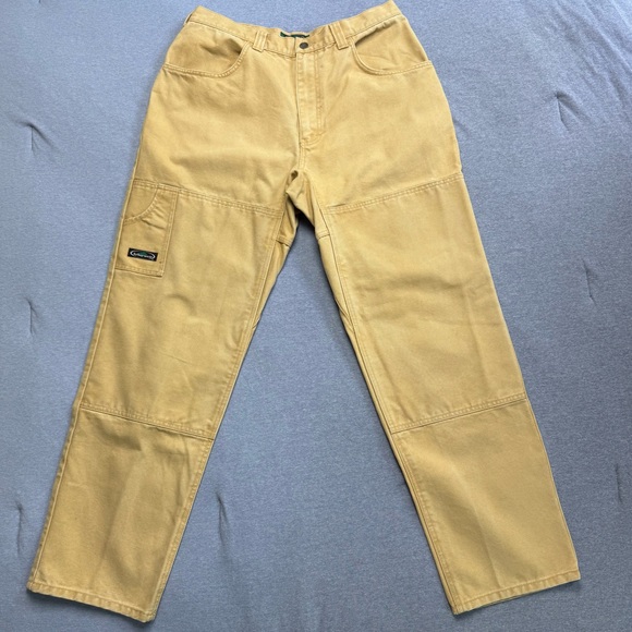 Arborwear Work Pants 34X30 Double Knee Canvas Tree Climber Khaki - Picture 1 of 8